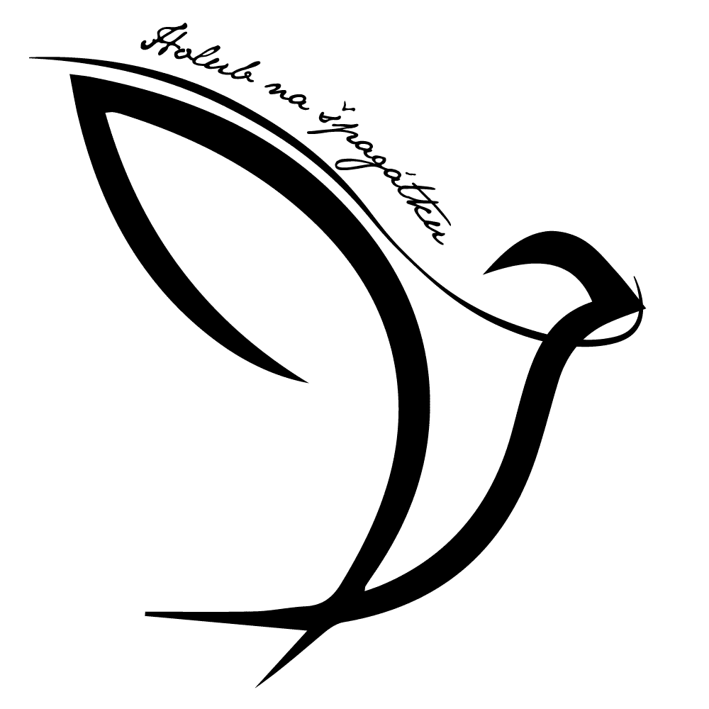 Holub na špagátku logo